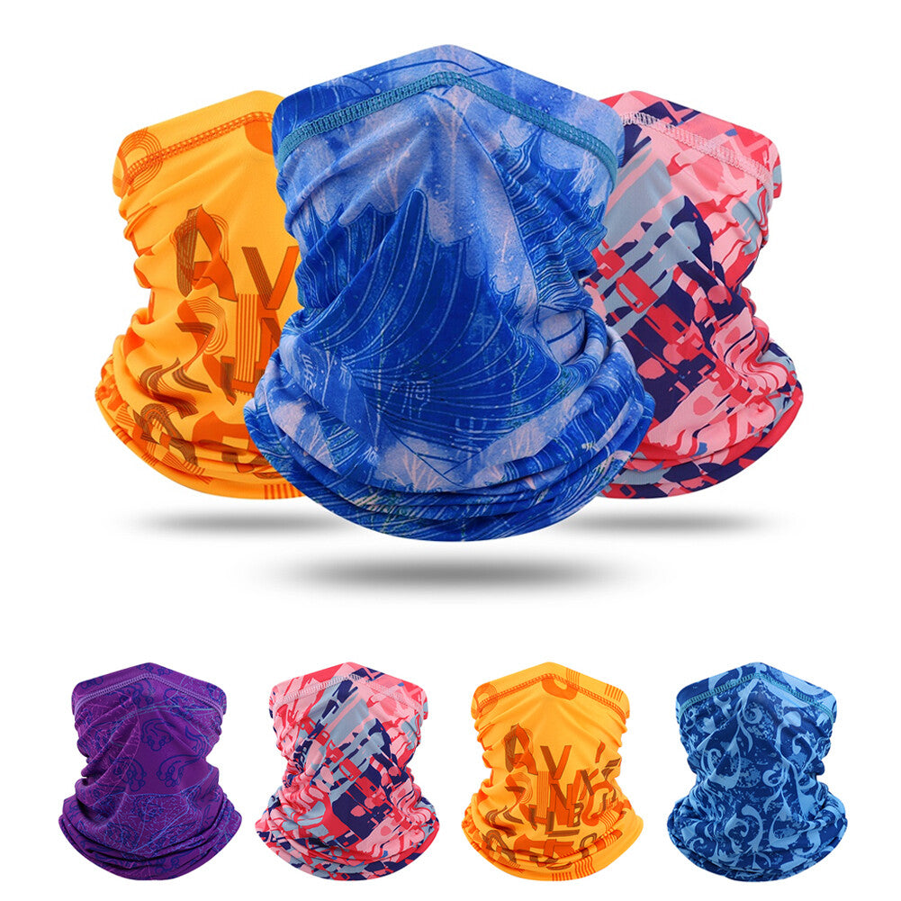 Multifunctional Cooling Balaclava Face Mask Neck Gaiter for Outdoor Activities