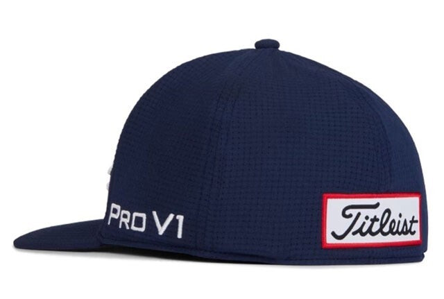 Golf Men’s Tour Stretch Tech Cap - Breathable Lightweight Performance Hat