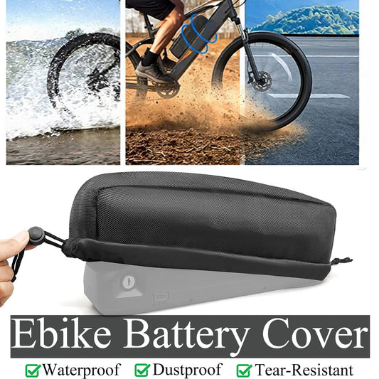 E-Bike Battery Waterproof Cover Bag - Dustproof, Wear-Resistant, Universal Fit