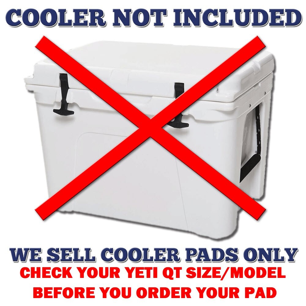 SeaDek Pad for YETI Roadie 15 Cooler Storm Gray Non-Slip Marine Mat