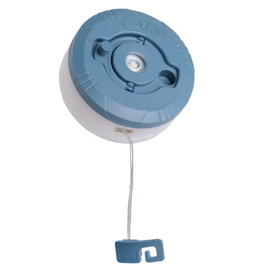 Rechargeable Camping String Lights with 7 Modes, 200 Lumens, USB Powered