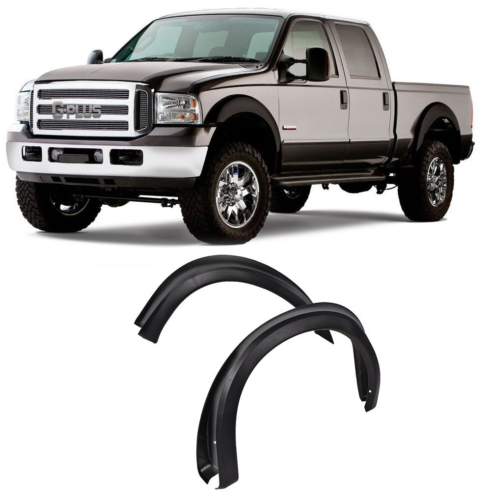 Ford F250 F350 Super Duty Fender Flares 1999-2007 Textured Impact-Resistant Set