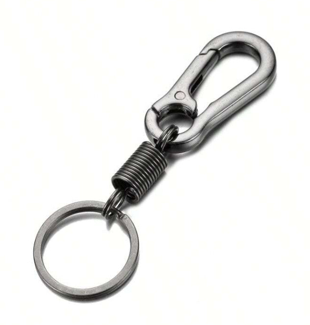 Durable Keychain with Strong Carabiner for Outdoor Activities