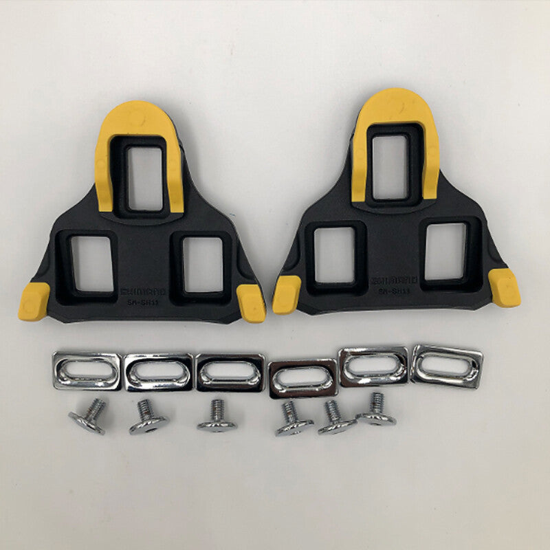 SPD-SL Road Bike Cleats with 6 Degree Float - Shimano Replacement Pedal Set