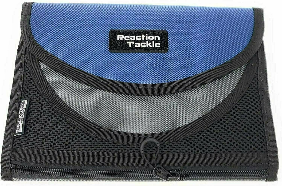 Fishing Tackle Organizer Soft Storage Bag with Plastic Worm Sleeves - Multiple Sizes
