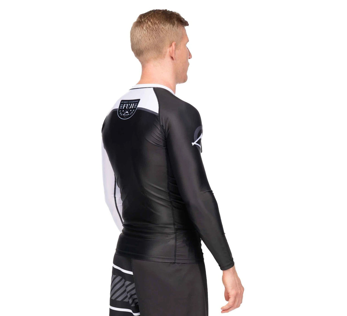 IBJJF Ranked Long Sleeve Rashguard for BJJ & Jiu Jitsu Training White