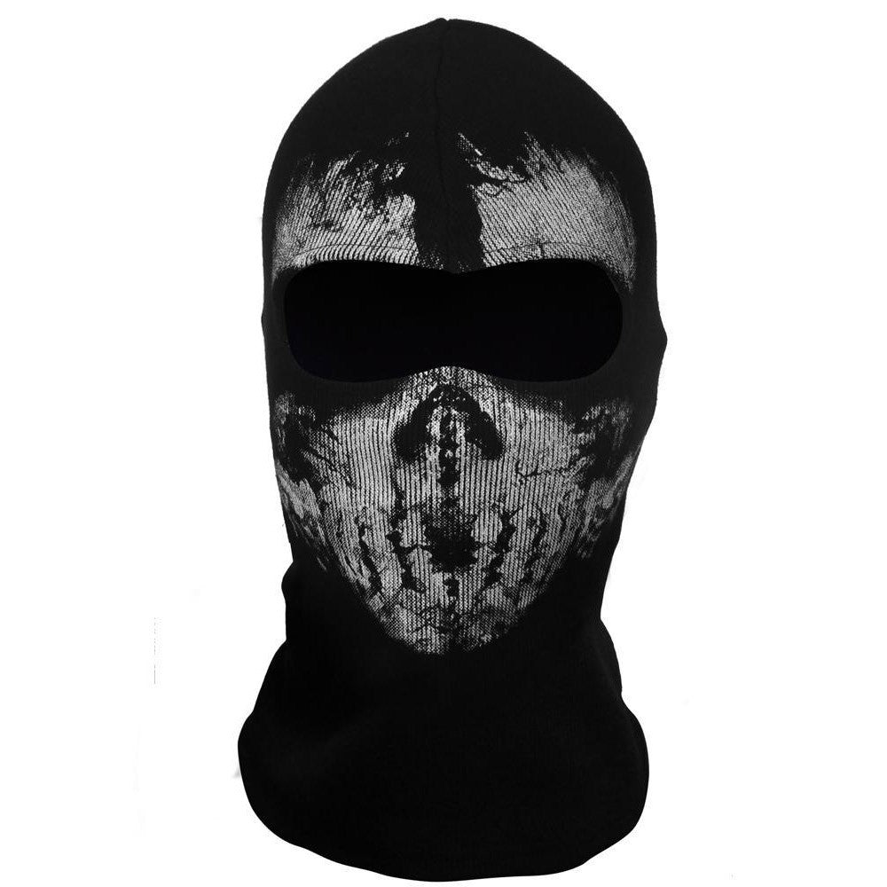 Full Face Mask for Skiing, Cycling & Outdoor Activities - Warm Fleece Skull Mask