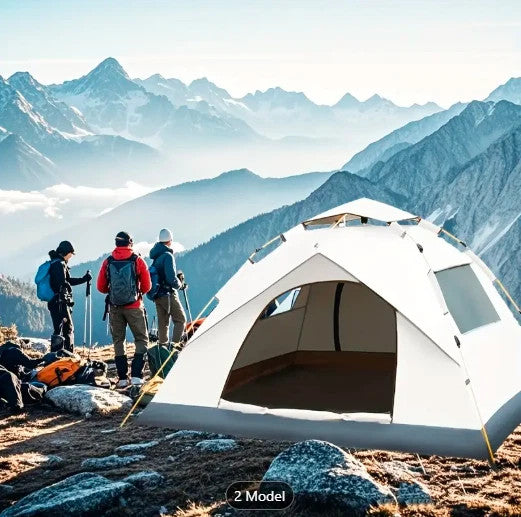 Automatic Pop Up Camping Tent Waterproof Instant Canopy for 3-4 People