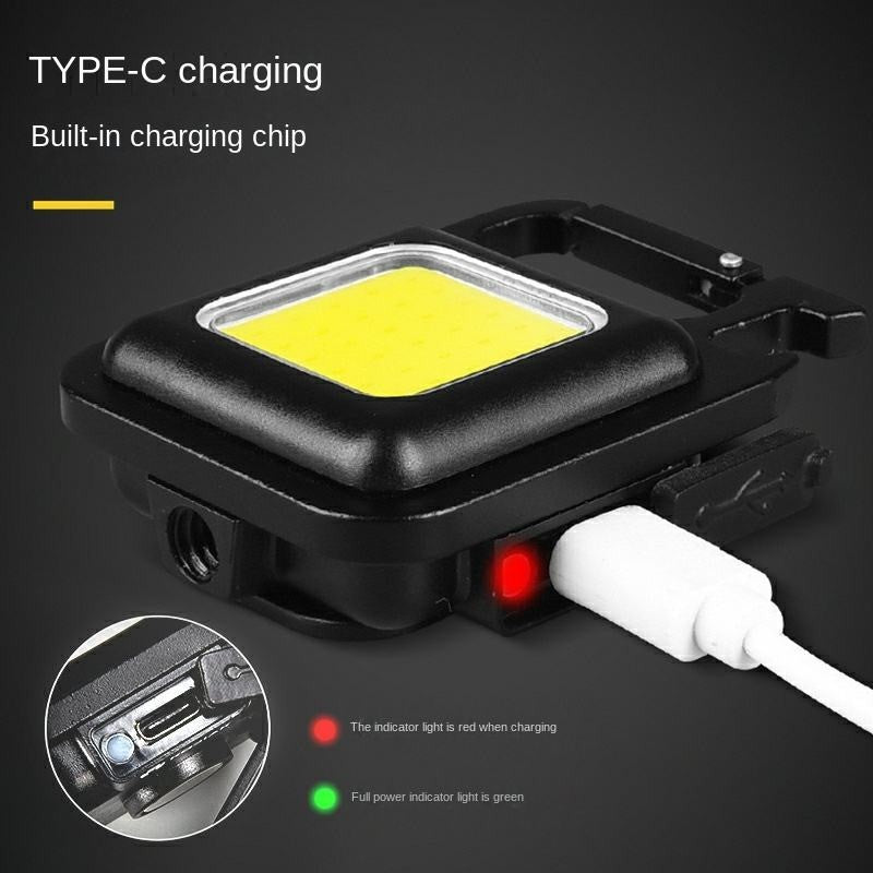 Mini Waterproof Rechargeable Work Light with Magnet & Stand