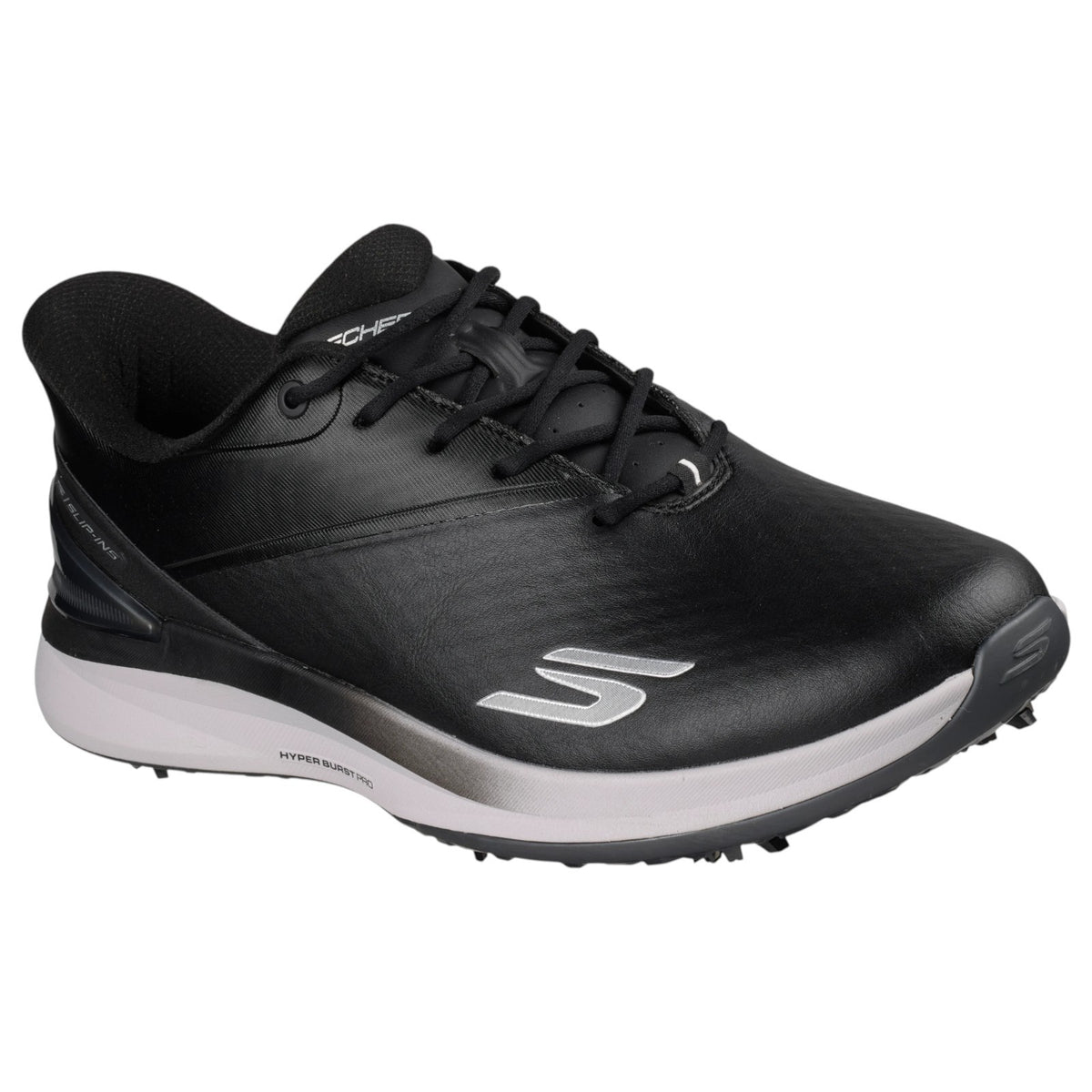 Men's Golf Slip-On Shoes Waterproof Leather-Like Skechers Blade Tour