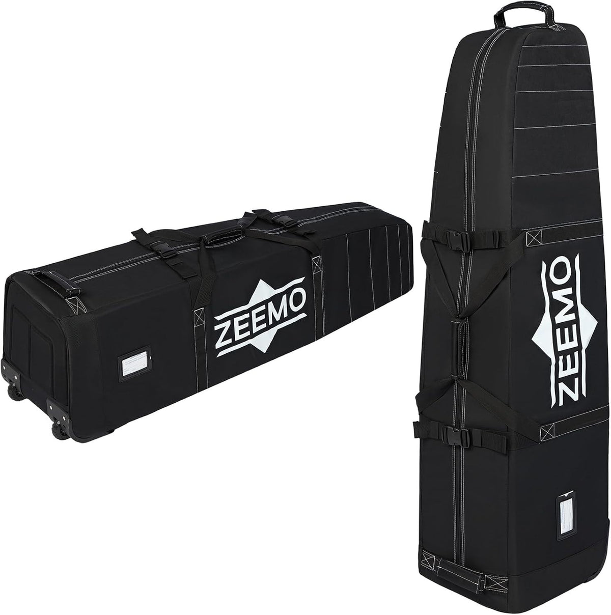 Golf Travel Bag with Wheels Waterproof Luggage Lock & Club Cover