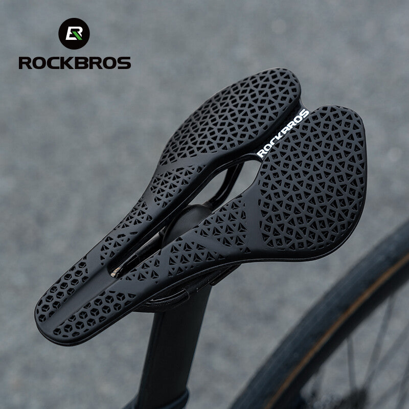 Ultralight Carbon Fiber Bicycle Saddle with Shock Absorption & Breathable Design