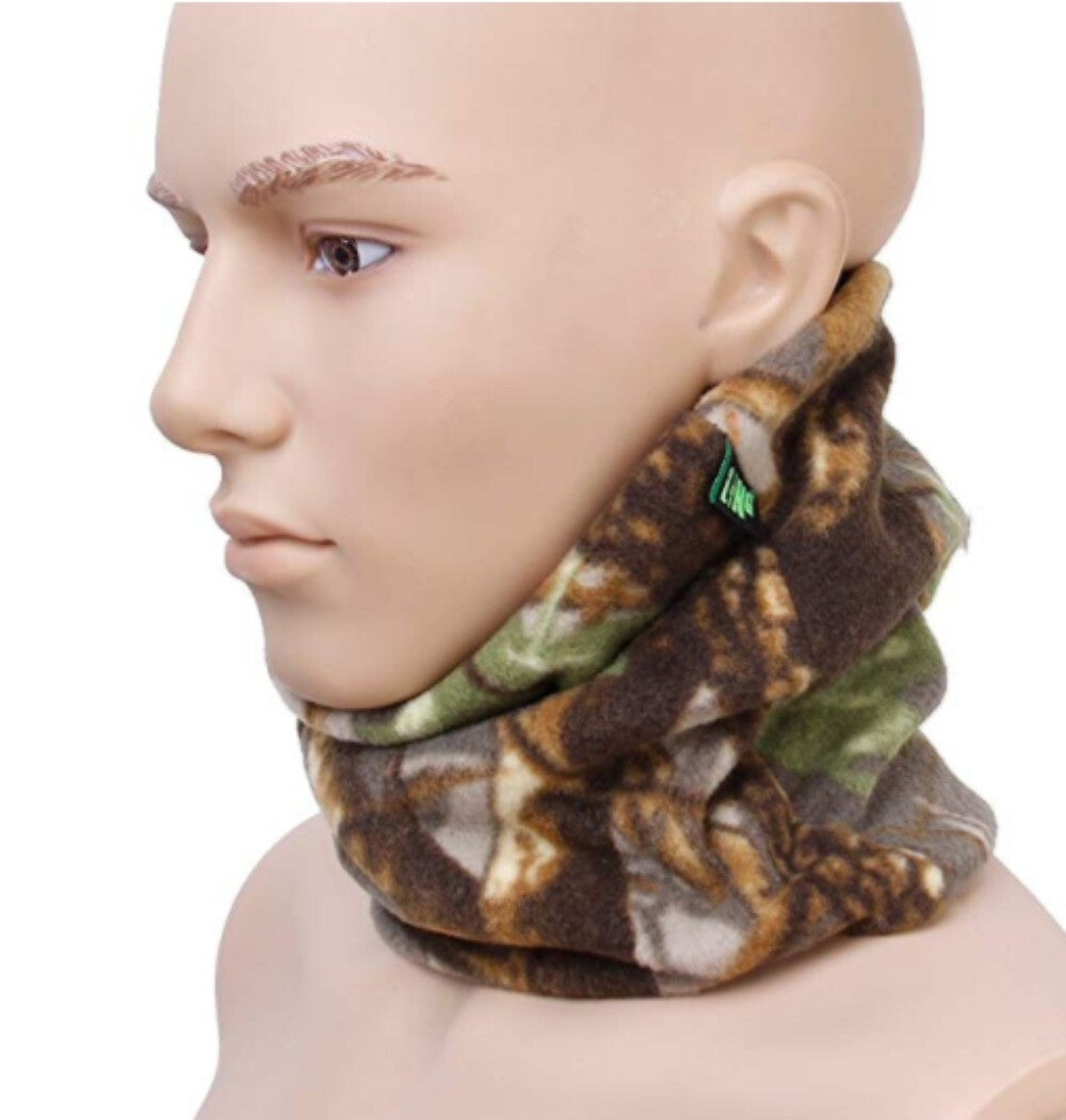 Winter Polar Fleece Neck Gaiter Face Mask - Windproof & Cold Weather