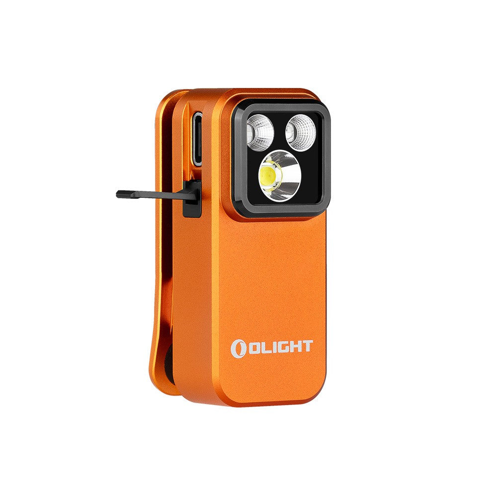 Rechargeable LED Headlamp with Multi-Mode Clipping & Magnetic Mount