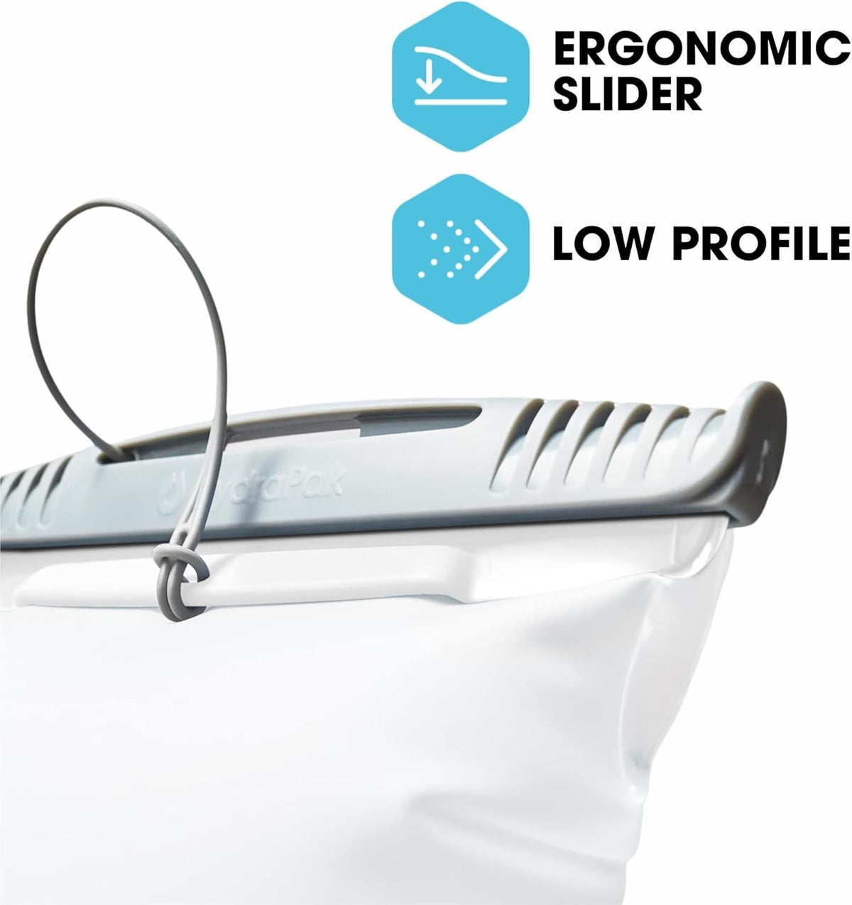 Hydrapak Shape-Shift 2L Hydration Reservoir with Reversible Design
