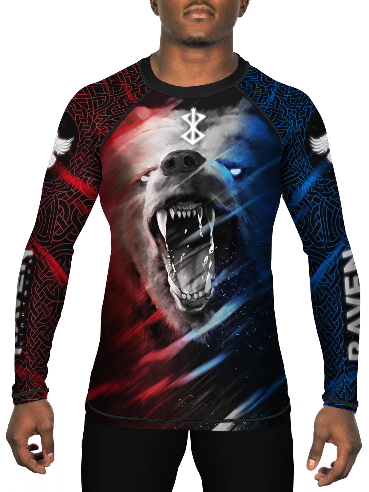 Men's MMA Rash Guard - BJJ Jiu Jitsu Compression Shirt for MMA Training