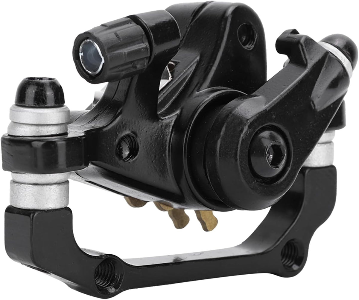 Aluminum Bicycle Rear Disc Brake Caliper for 160mm/180mm Rotors Black
