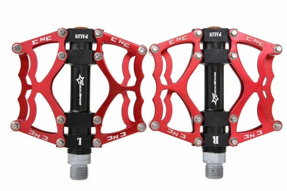 Mountain Bike Pedals Aluminum Alloy Sealed Bearing 9/16" - Durable MTB Pedals