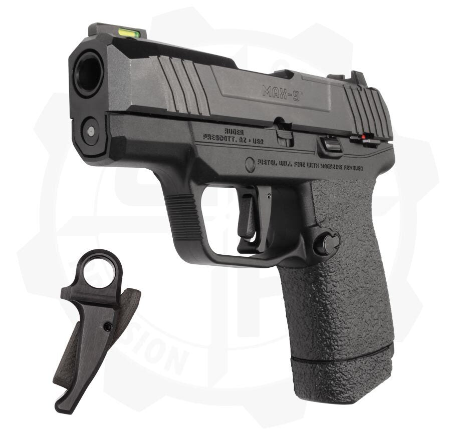 Maxxis Short Stroke Trigger for Ruger MAX-9 Pistols - Aluminum, Black or Red