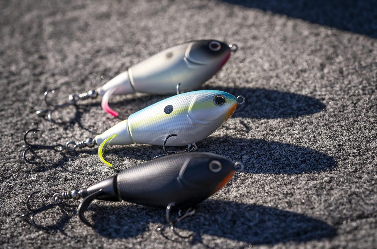 Fishing Topwater Lure with Propeller Tail & Fusion Hooks - 120mm