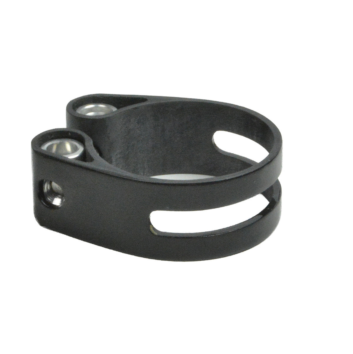 Lightweight Carbon Titanium Bicycle Seatpost Clamp 31.8-32mm Glossy 11g