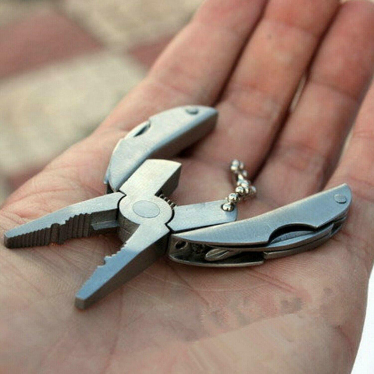 Multi-Functional Pocket Folding Pliers for Camping and Outdoor Use