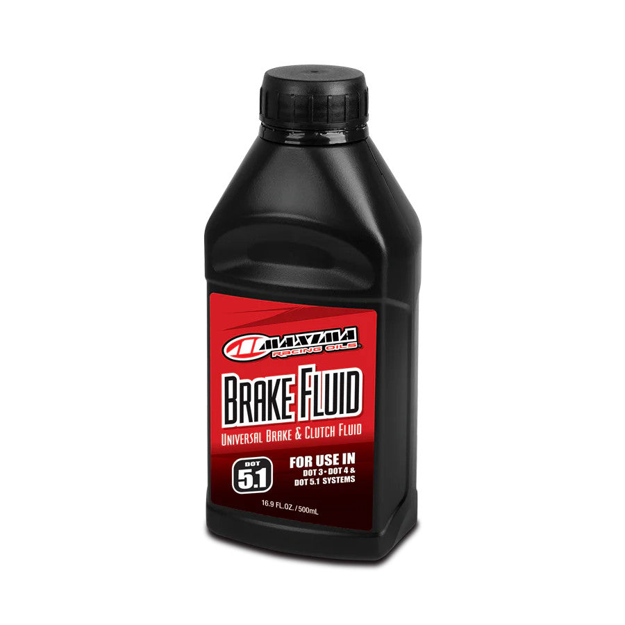 Hydraulic Bike Brake & Clutch Fluid DOT 5.1 or Mineral - 16.9 oz