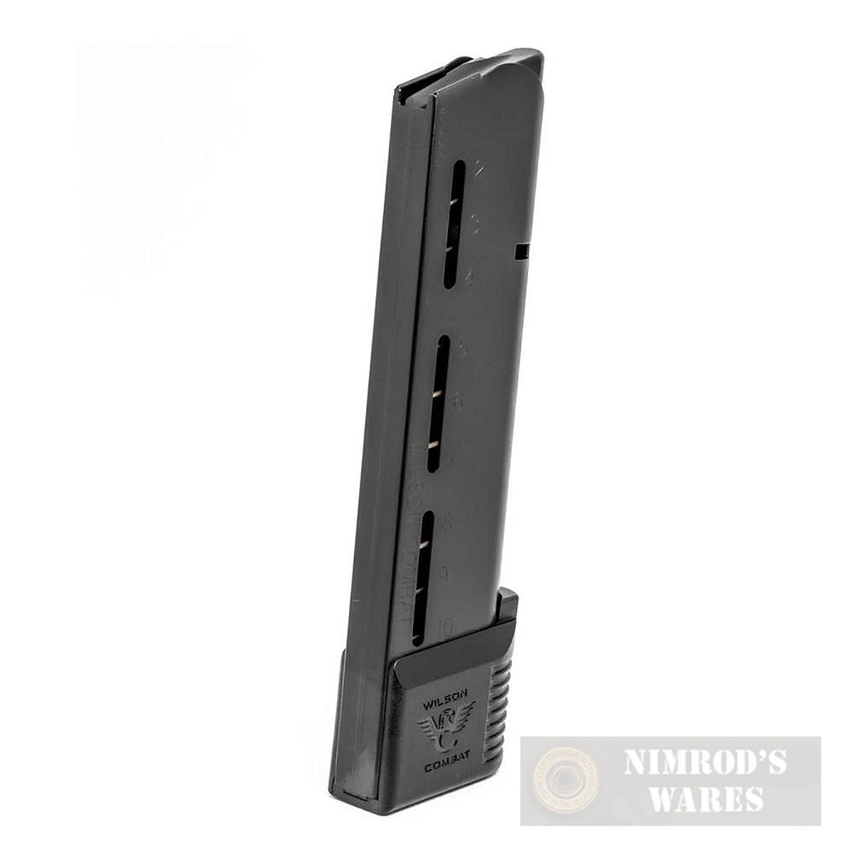 Wilson Combat 1911 .45 ACP 10-Round Railed Magazine - Black