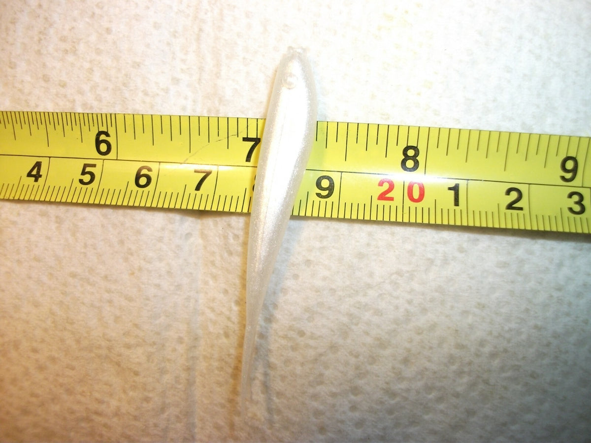 70-2 1/4-Inch Soft Plastic Minnows for Bass Walleye Pike Perch Fishing Baits
