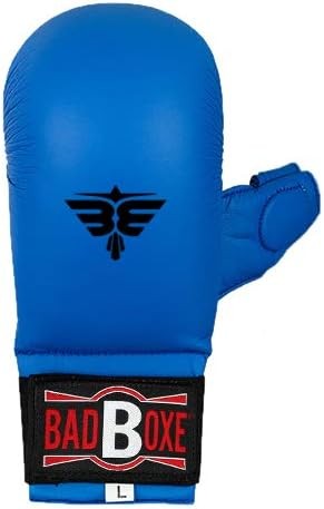 Martial Arts Training Gloves for Karate Sparring - Small Blue