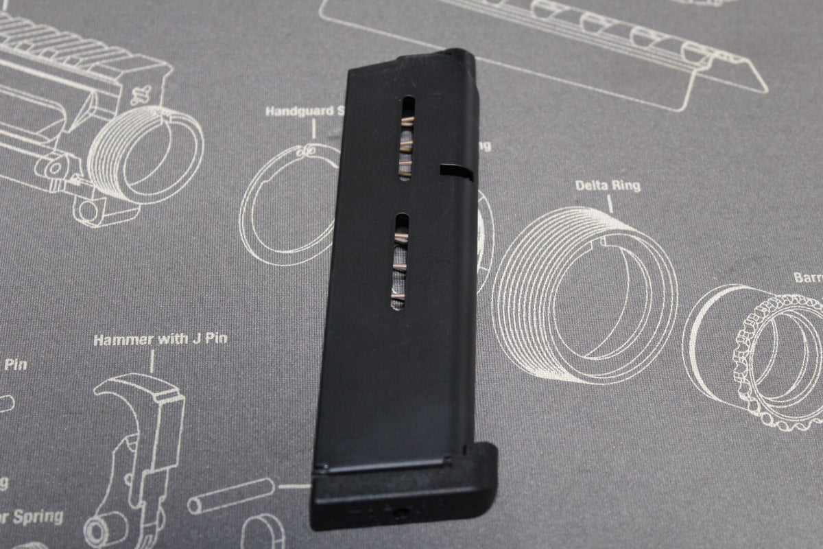 Wilson Combat 1911 Full Size .45 ACP 7-Round Magazine Black Finish