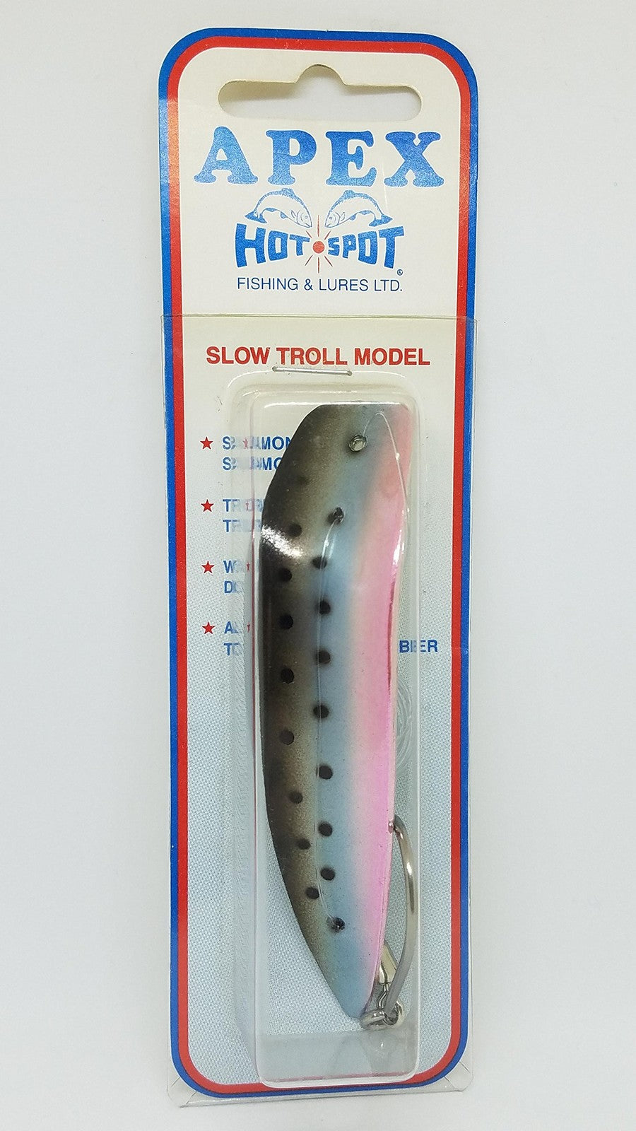 Apex Fishing Lure 4.0 Rainbow Trout Salmon Saltwater Freshwater