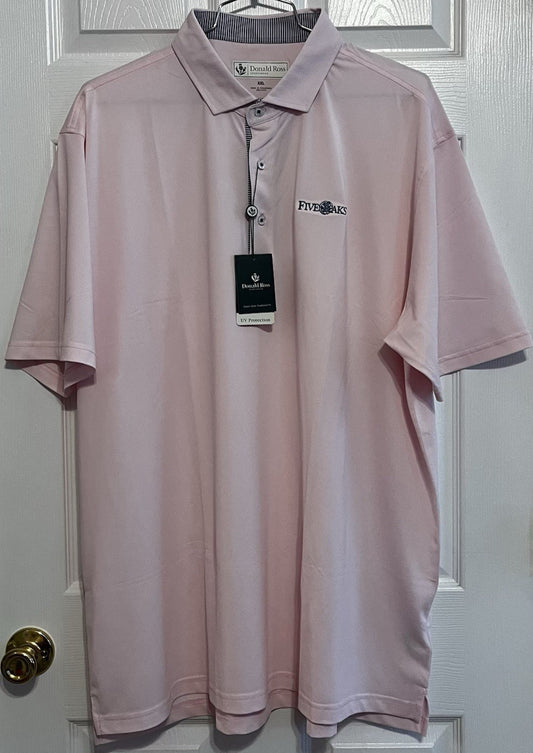 Men's Golf Polo Shirt 2XL Salem Lotus UPF 50 Classic Fit