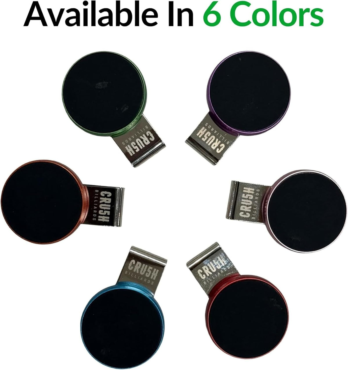 Ultra-Grip Magnetic Chalk Holder Clip Belt Clip for Billiards – 3-in-1, Neodymium Magnet