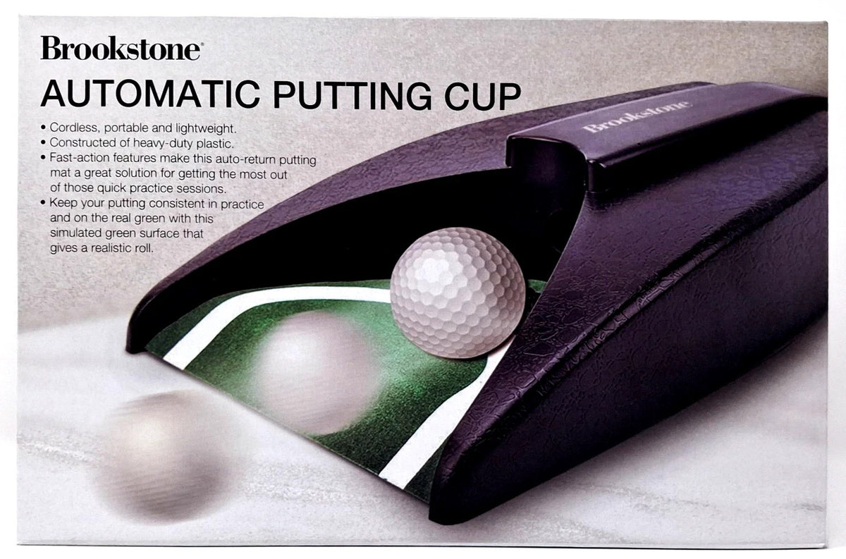 Portable Automatic Putting Cup with Auto-Return for Golf Practice