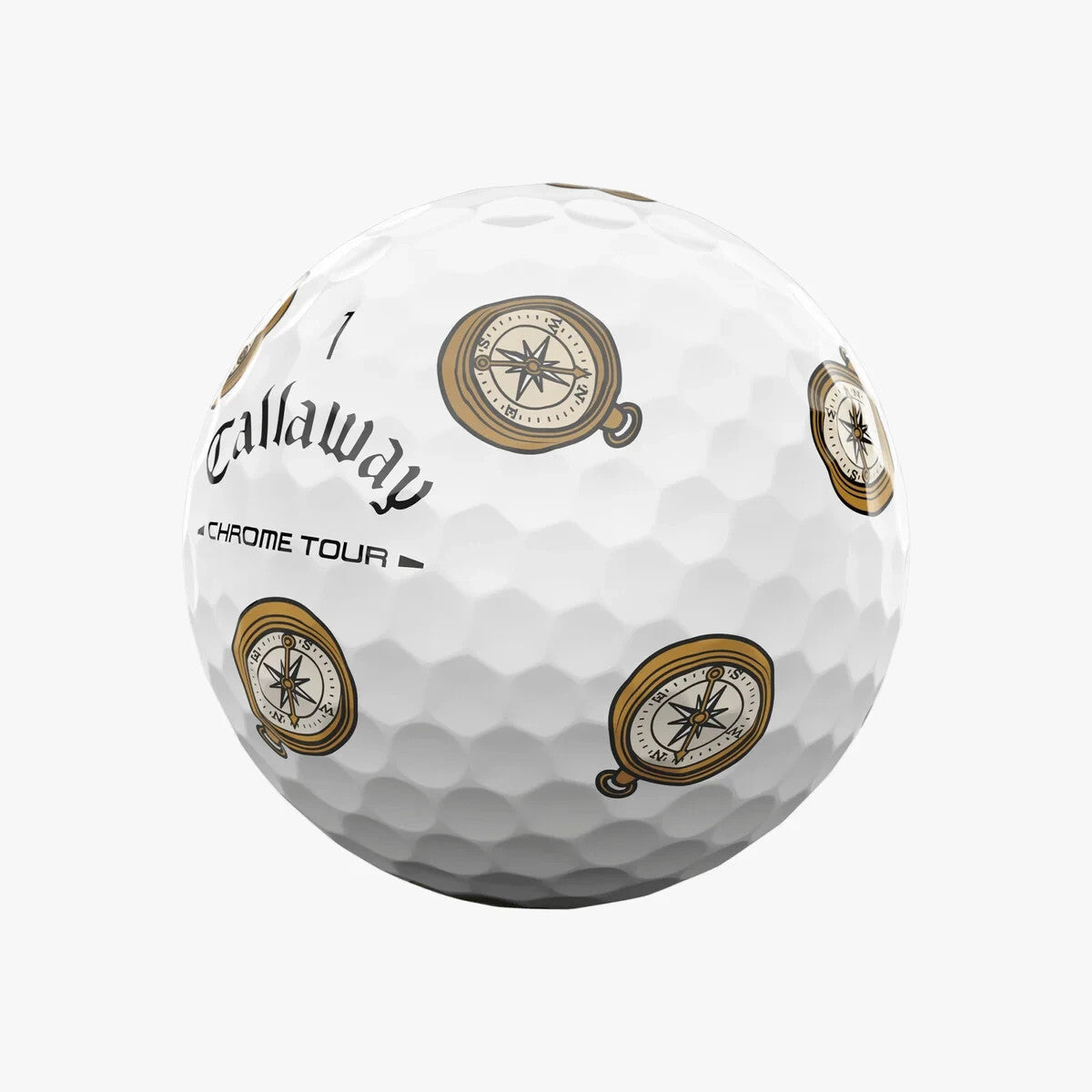 Limited Edition Chrome Tour Golf Balls - Callaway Major 2026 Collection