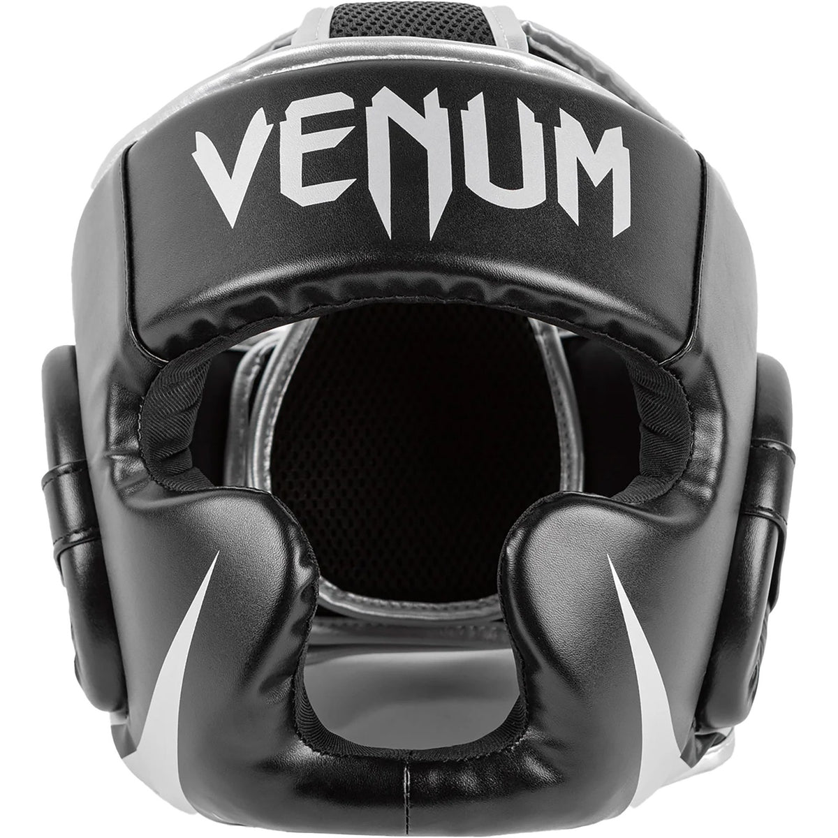 Venum Challenger 2.0 Boxing and MMA Headgear - Black Silver