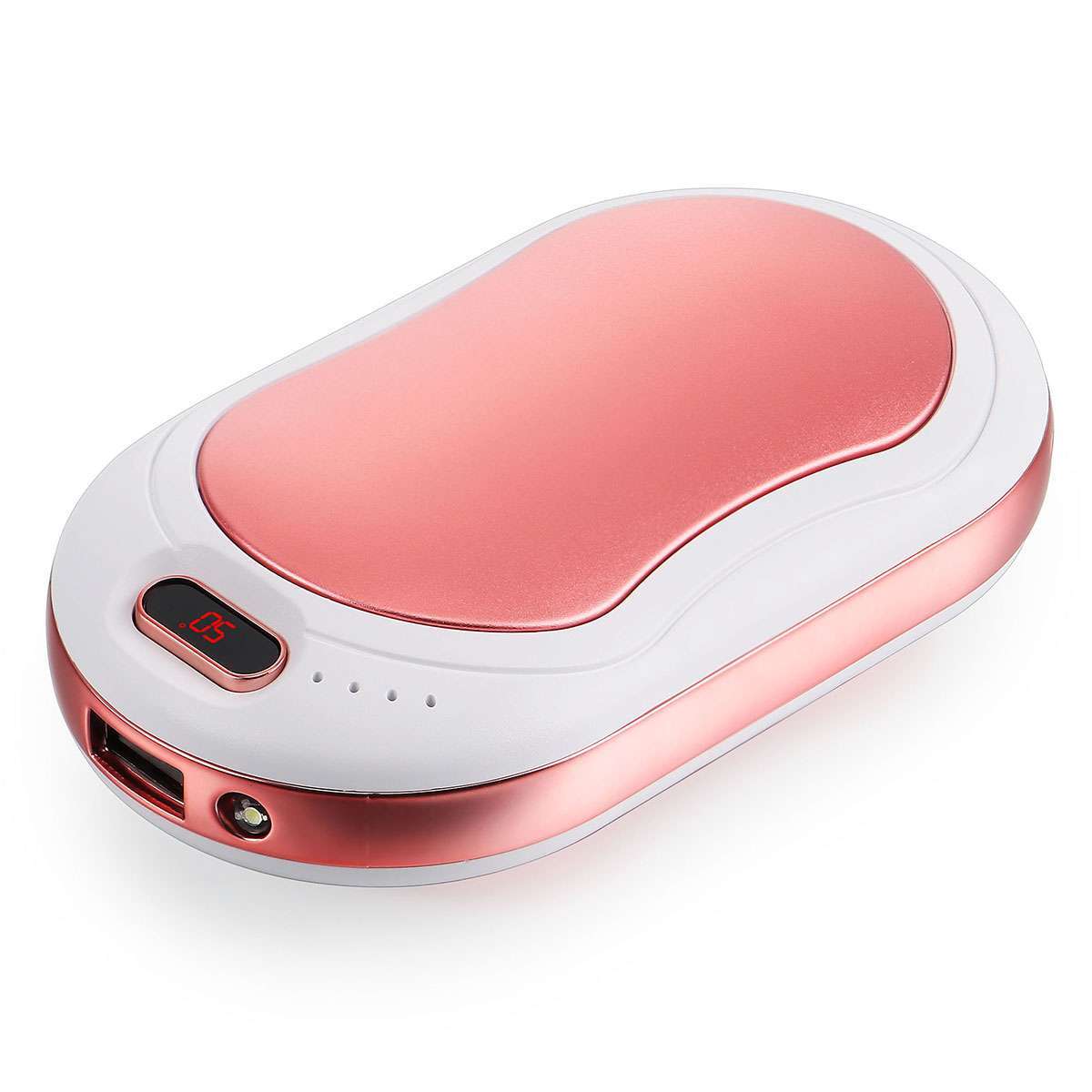 Rechargeable Hand Warmer Power Bank 10000mAh USB Heating Device Portable