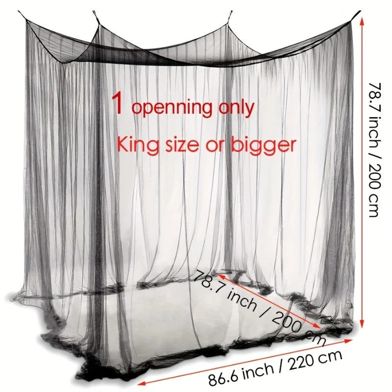 Large Portable Mosquito Net Tent for Indoor Outdoor Camping & Insect Protection