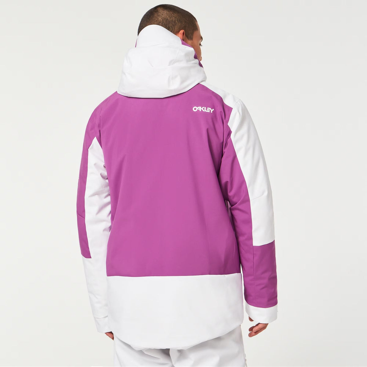 Men's Insulated Oakley TNP TBT Jacket - Ultra Purple/White
