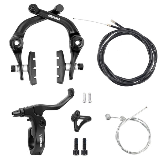 BMX Rear Aluminum Alloy Rim Brake Set - Complete Bike U Brakes Kit