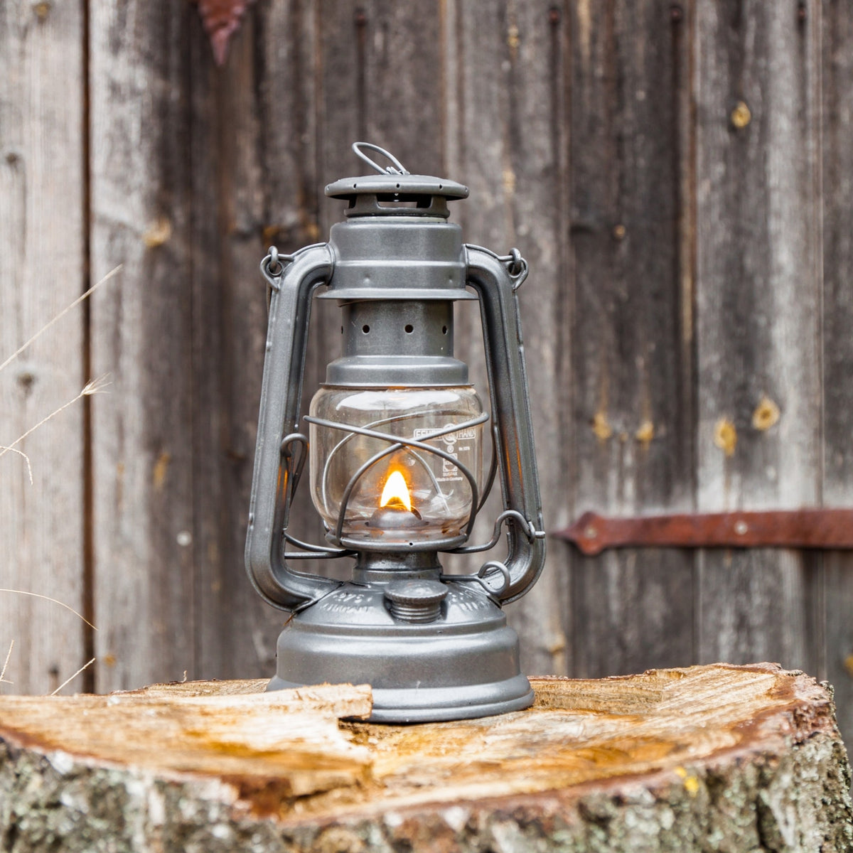 Outdoor Kerosene Lantern - Galvanized Hurricane Light for Camping & Garden