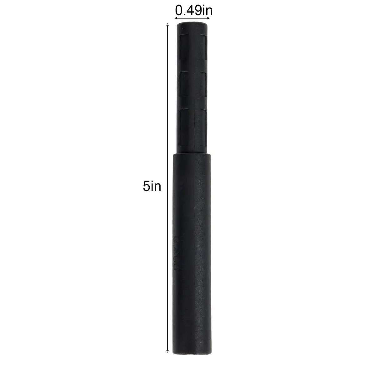 Golf Club Shaft Extension Rods - 10 Pack Carbon Fiber 0.49” for Irons & Putters