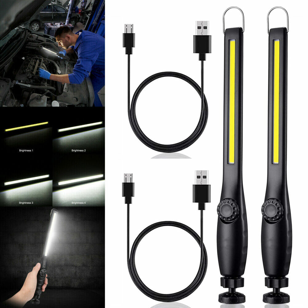 Rechargeable LED Work Light 20000LM Slim Cordless Torch with USB Charging