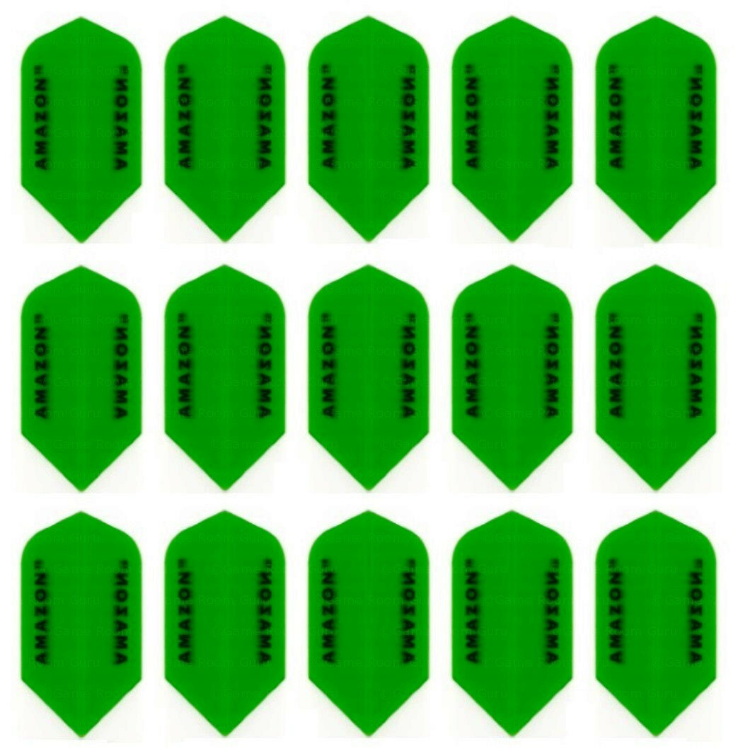 Dart Flights 5 Sets Transparent Slim Darts Flights - UK Poly 100 Micron