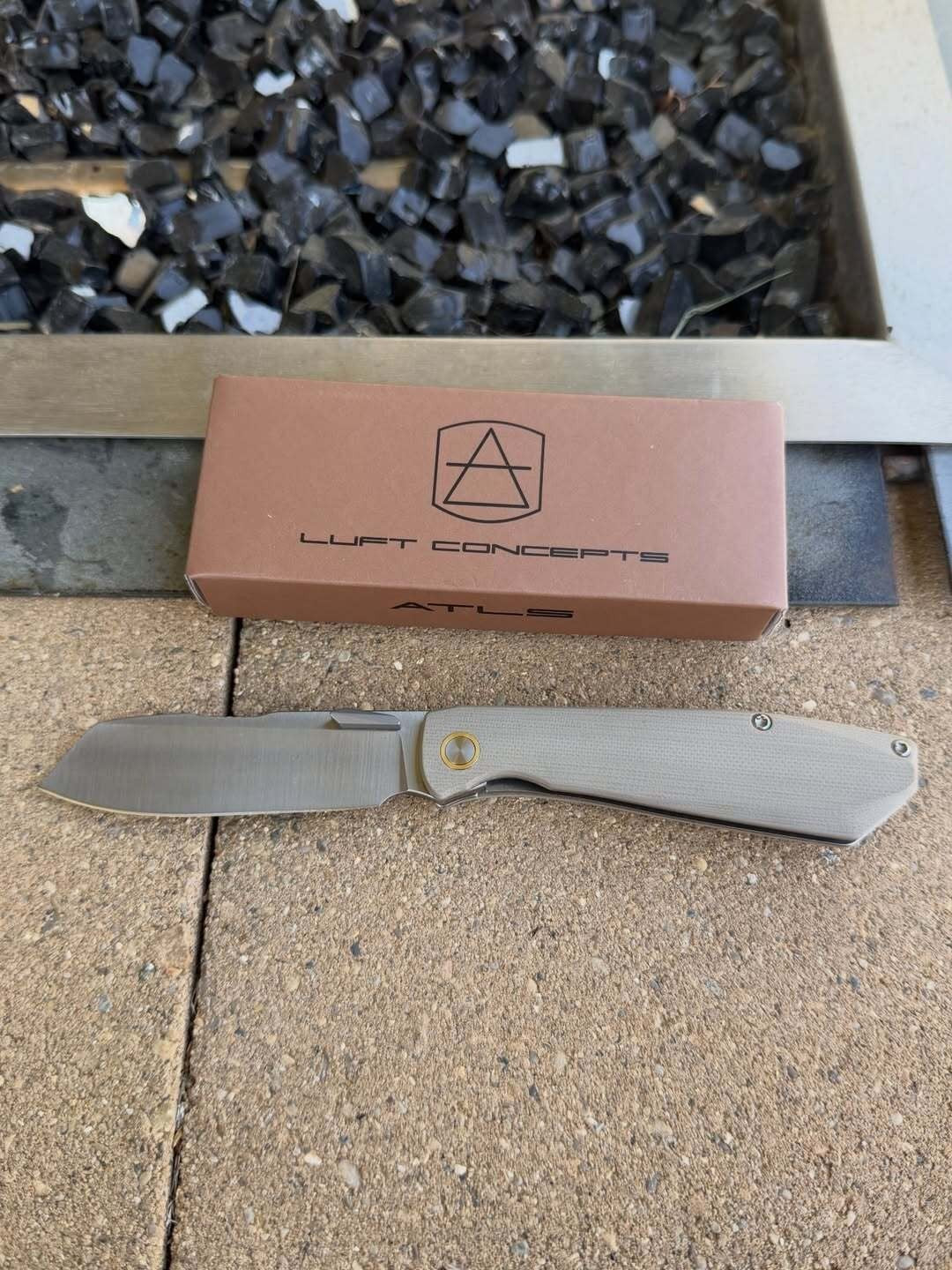 Folding Pocket Knife with VG10 Steel Blade and G10 Handle - EDC