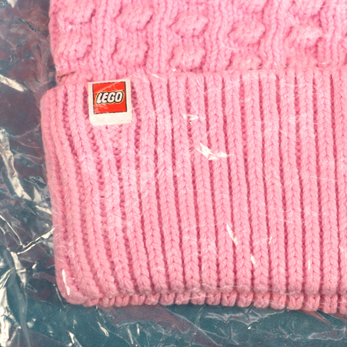 LEGO Target Pink Adult Beanie Minifigure Patch Logo OSFM New with Tags
