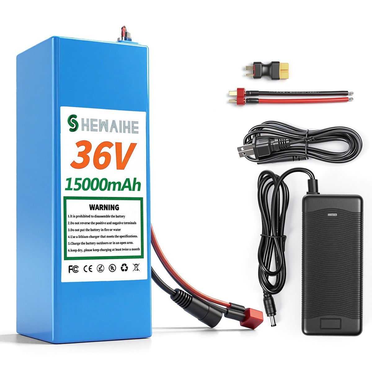 Lithium Battery for Electric Vehicles 36V/48V Multiple Capacity Options