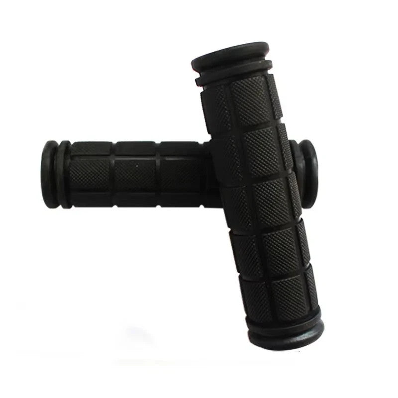 Bike Handlebar Grips - Non-Slip Soft Rubber Pair for BMX MTB Cycling