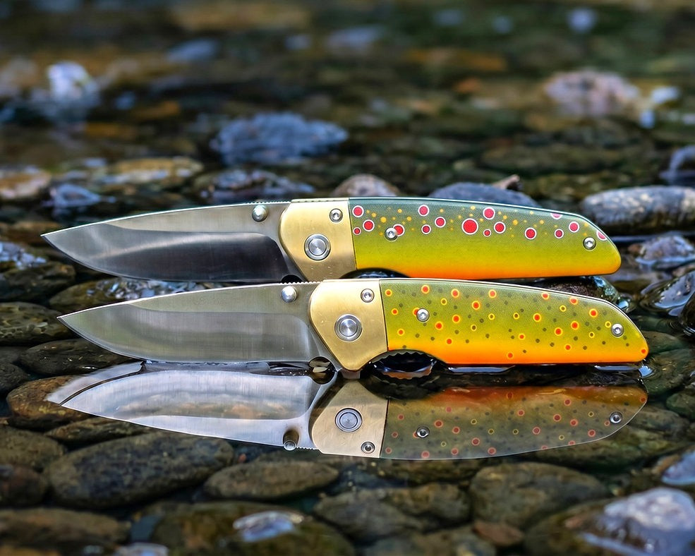Mini Recon 1 Folding Pocket Knife with Assorted Blade Shapes